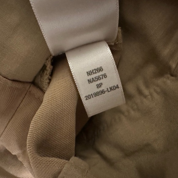 Madewell The Harlow Wide-Leg Pant | Size 8P | Khaki - Picture 6 of 12
